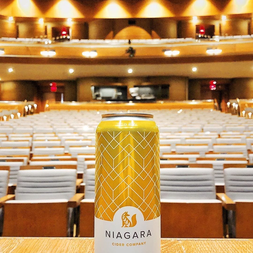The cider is cold, and soon the seats will be filled!

Proud to now be served at the @firstontpac !

#supportlocal #communityovercompetition
#niagaraarts
#ciderlovers